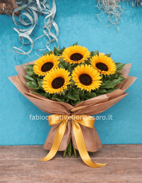 Bouquet di Girasoli – Un’esplosione di luce e allegria 🌻✨  