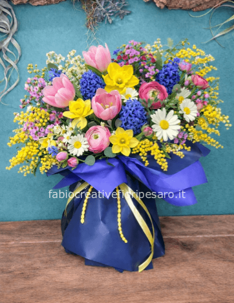 🌸 Bouquet Armonia di Primavera – Colore, gioia e delicatezza 🌼✨