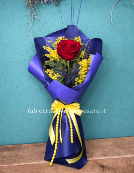 ❤️ Bouquet Rosa Unica – Un Messaggio Che Parla al Cuore 🌹✨